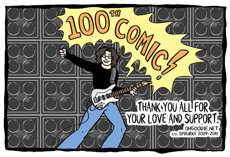 #100 – “100 COMICS!!!”
