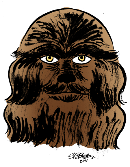 Sketch Week #22 – “Wookiee”