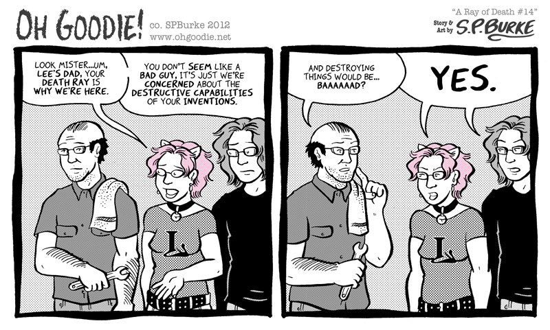 #328 – “A Ray of Death #14”