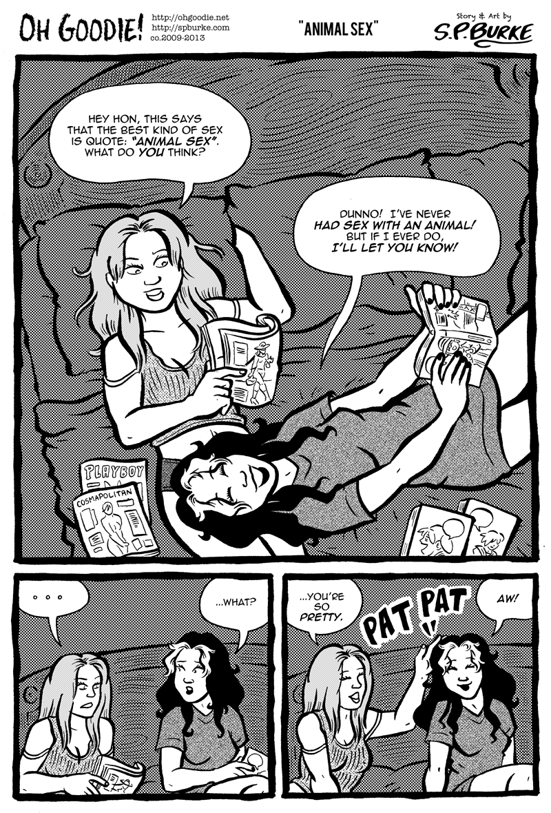 394 – “Animal Sex” « Comics « Oh Goodie!