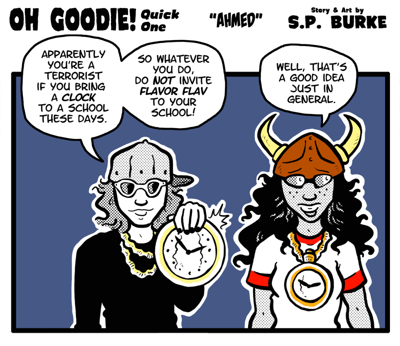 Quick One #23 – “Flavor Flav (Ahmed)”